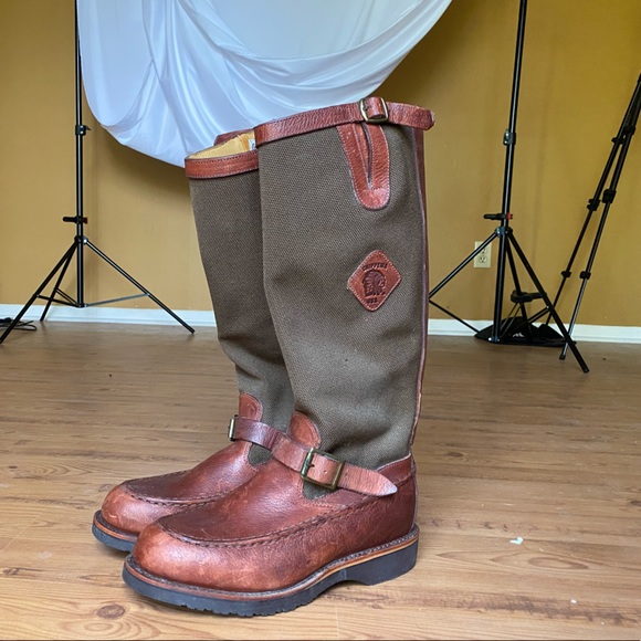 chippewa square toe snake boots